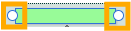 Highlighted selection bar in business system